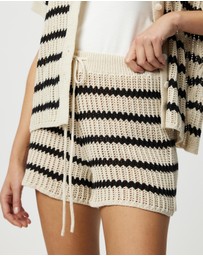 The Fated - Max Knit Shorts