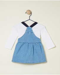 Tommy Hilfiger - Denim Dungaree Dress - Babies
