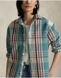 Polo Ralph Lauren - Relaxed Fit Plaid Cotton Twill Shirt