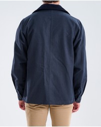 3 Wise Men - 3 Wise Men Chore Jacket - Navy