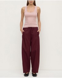 Assembly Label - Robyn Scoop Neck Rib Tank