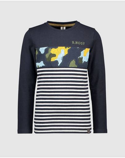Undercover White & Blue Stripe