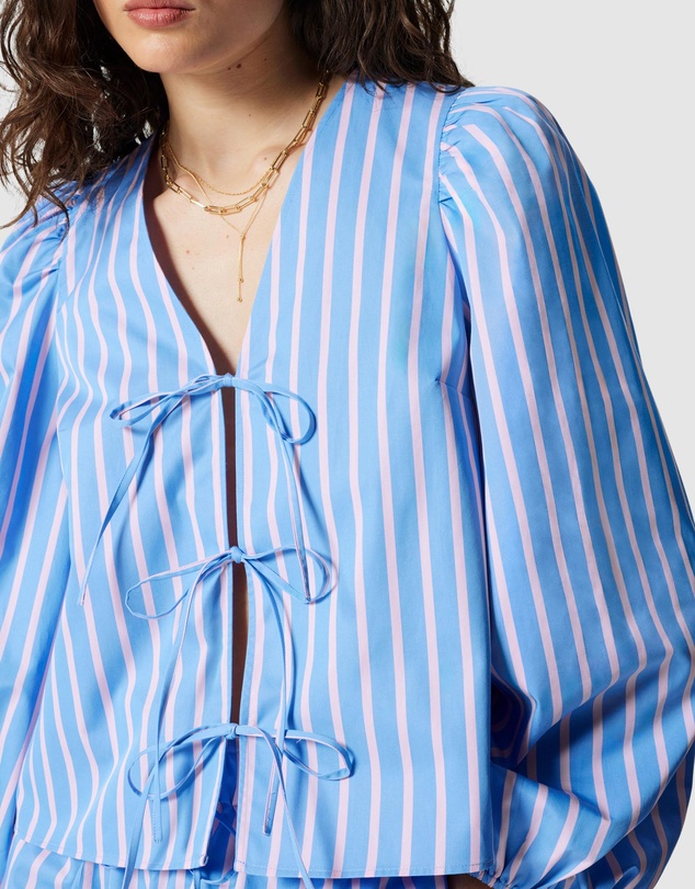 & Other Stories - Tie-Front Blouse