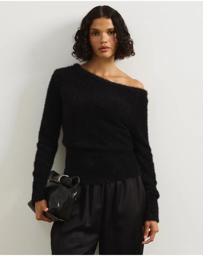 Atmos&Here - Abi Off Shoulder Sweater
