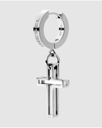 Diesel - Steel Silver Tone Earring