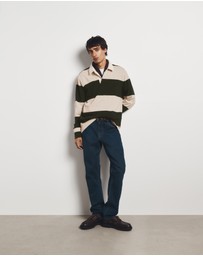 Country Road - Australian Cotton Stripe Rugby Polo
