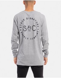 Stock & Co. - Stamped Signet Long Sleeve Tee