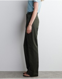 COS - Sateen Straight-Leg Trousers