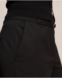 Forever New Petite - Kyla Petite Belted Straight Leg Pants
