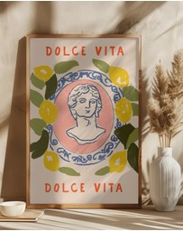 Olive et Oriel - Dolce Vita by Treechild Art Print