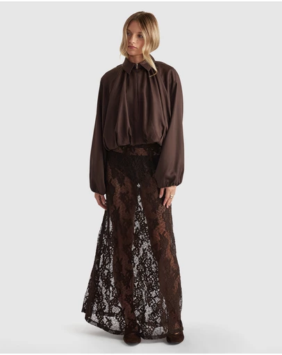 Decjuba - Tayla Puffed Sleeve Jacket