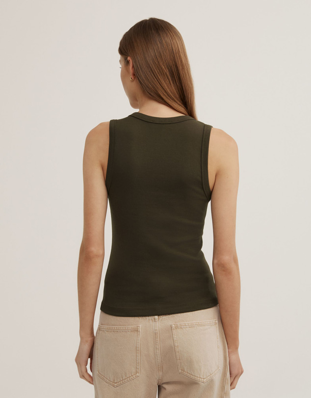Witchery - Fine Rib V-neck Tank