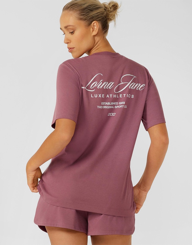 Lorna Jane - Luxe Athletic Relaxed T-Shirt