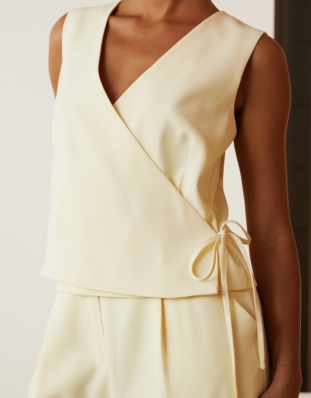 Atmos&Here - Freida Wrap Vest Top