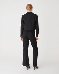 Forcast - Sadie Patch Pocket Crop Jacket