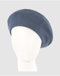 Max Alexander - European Made Denim Soft Wool Beret