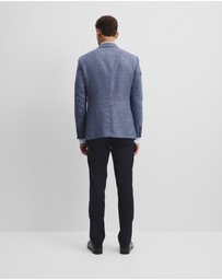 Country Road - Regular Wool Blend Houndstooth Jacket