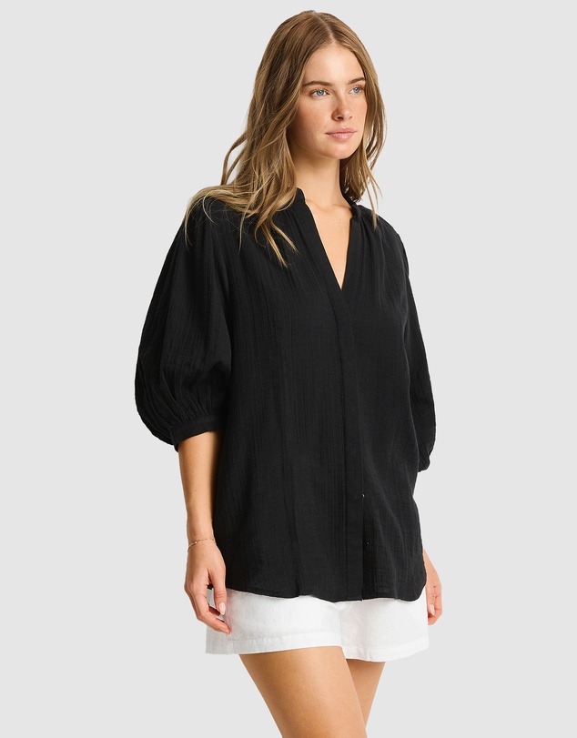 Sea Level Australia - Sunset Boho Blouse