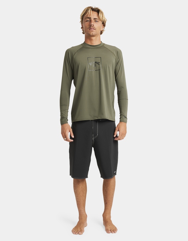 Billabong - Mens Boxed Arch Long Sleeve Rash Vest