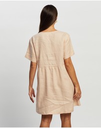 White By FTL - Zavi Linen Dress
