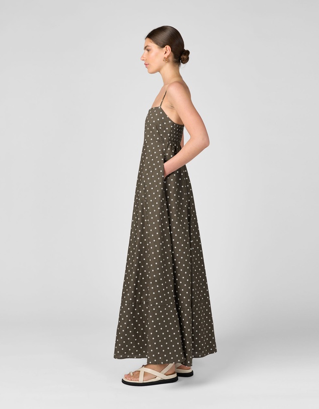 MVN - Polka Dot Maxi Dress