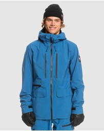 Quiksilver - Mens S Carlson Stretch Quest Technical Snow Jacket