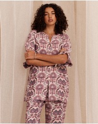 KINGA CSILLA - Agati Berry Blouse