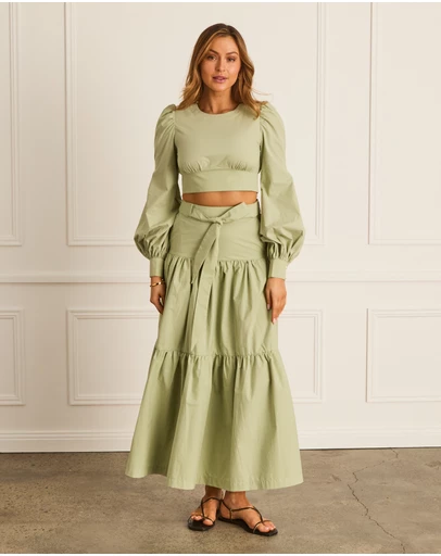 Heaven Australia - Fern Tia Maxi Skirt