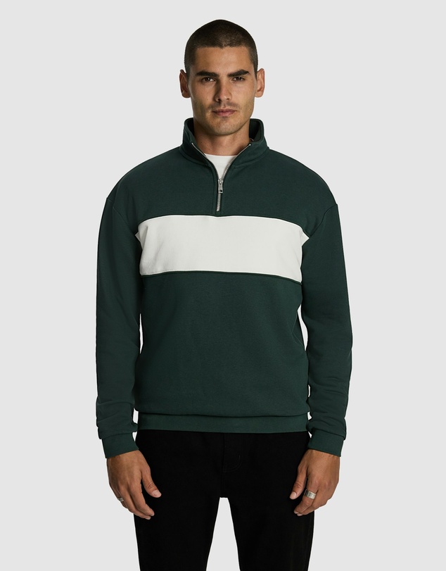 yd. - Logan 1/4 Zip Sweatshirt