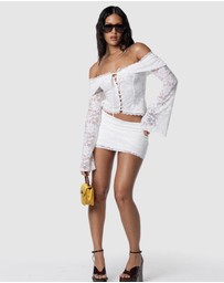 JGR & STN - Rosa Lace Blouse