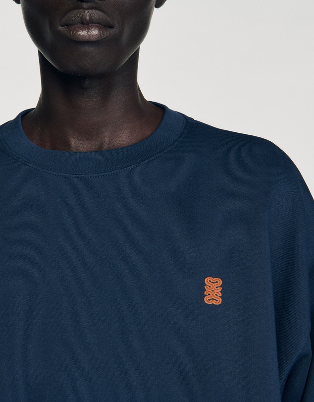 Sandro - Crewneck Patch 4S Sweatshirt
