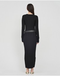 FRIEND of AUDREY - Gaia Long Sleeve Knit Dress