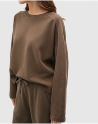 Seed Heritage - Terry Balloon Sleeve Sweat