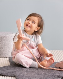 Love to Dream - Sleep Suit 0.2 TOG Stretch Organic Cotton Stellar in Dusty Pink