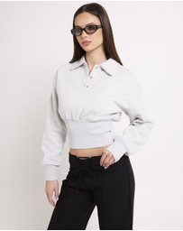 Subtitled - Tori Fleece Button Up