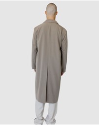 Justin Cassin - Headline Oversize Trench Coat