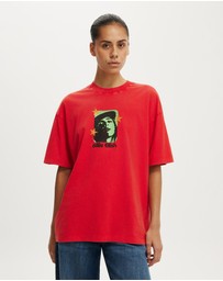 Cotton On - The Lcn Music Boxy Graphic Tee