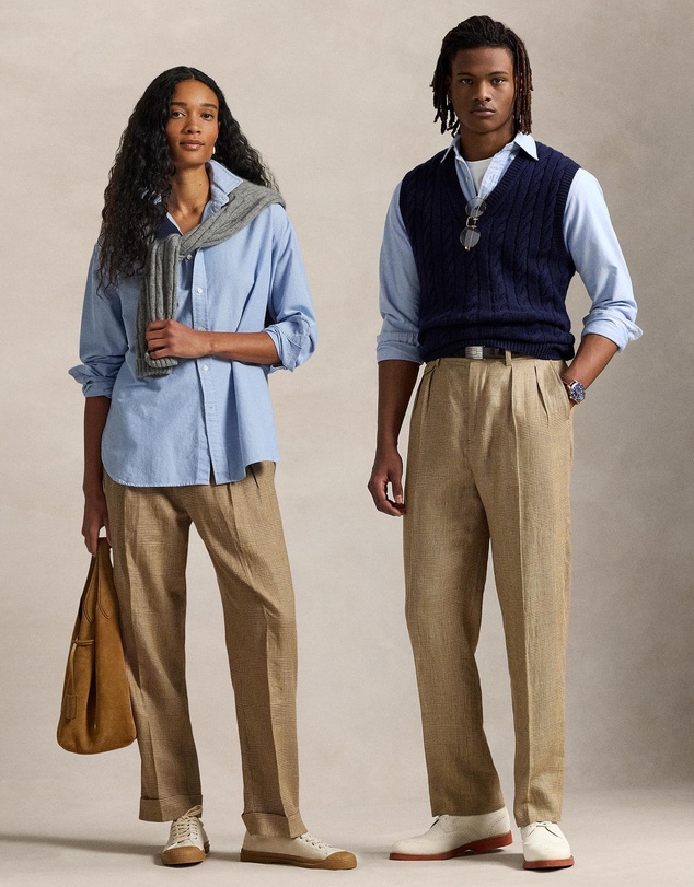 Polo Ralph Lauren - Whitman Relaxed Fit Glen Plaid Pants