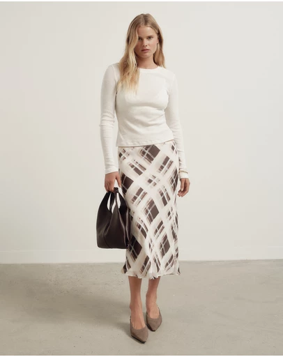 Witchery - Check Midi Skirt