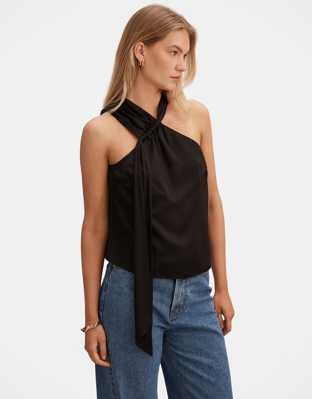 Forever New - Christina Satin Ruched Camisole Top