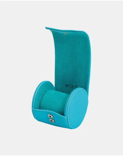 Wolf - Wolf Tutti Frutti Single Watch Roll Turquoise