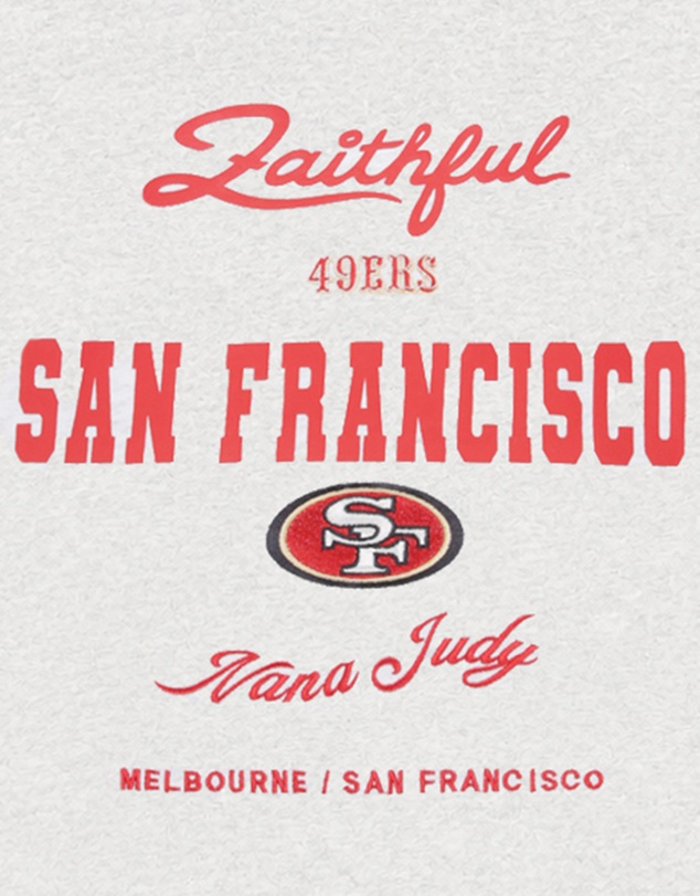 Nana Judy - NFL San Francisco 49ers Collaboration Crew Sweater