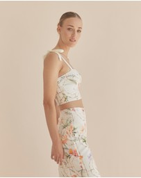 Amelius - Orangerie Crop Top