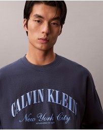 Calvin Klein Jeans - Terry Logo Graphic Relaxed Sweatshirt