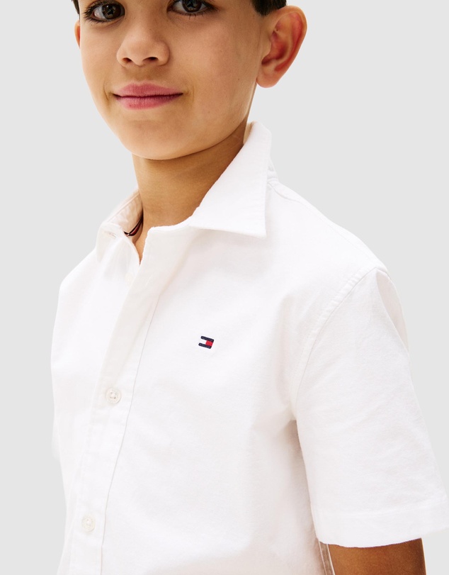 Tommy Hilfiger - Short Sleeve Oxford Shirt - Teens