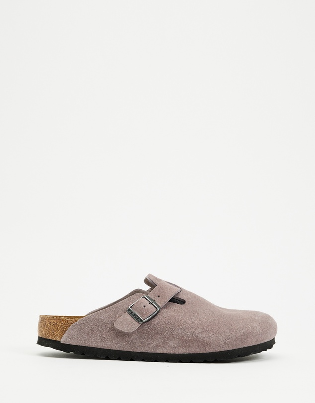 Birkenstock - Boston SFB Suede Leather Regular
