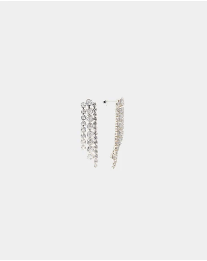 Forcast - Abby Sterling Silver Plated Earrings