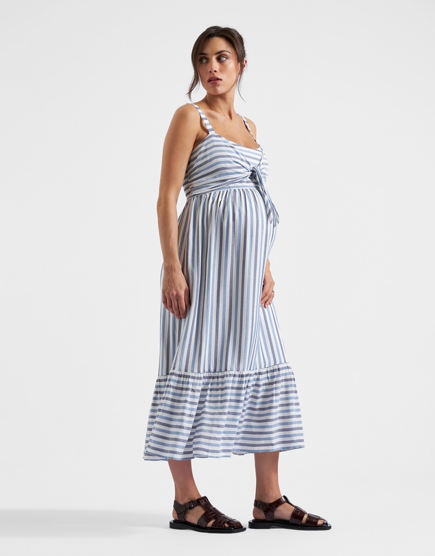Ripe Maternity - Lana Tie Front Dress