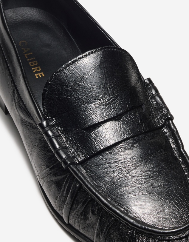 Calibre - Jacob Leather Loafer Black