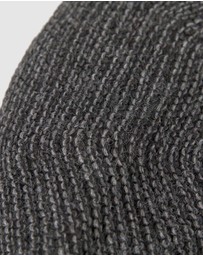 Max Alexander - European Made Crocheted Grey Wool Beret